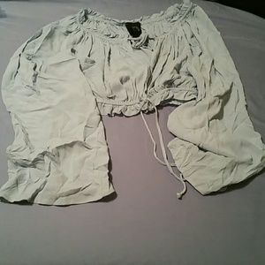 blue life rayon boho breezy top